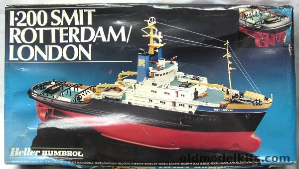 Heller 1/200 Smit Rotterdam/London Tugboat, 80620 plastic model kit